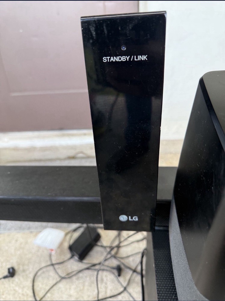 LG Home Theater Speaker System Wired Black Rectangular