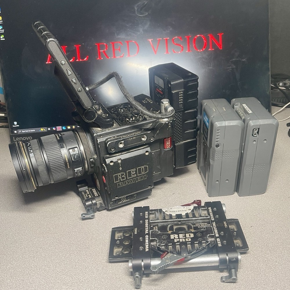 RED Raven 4.5K DSMC2 Cinema Camera - Full Setup