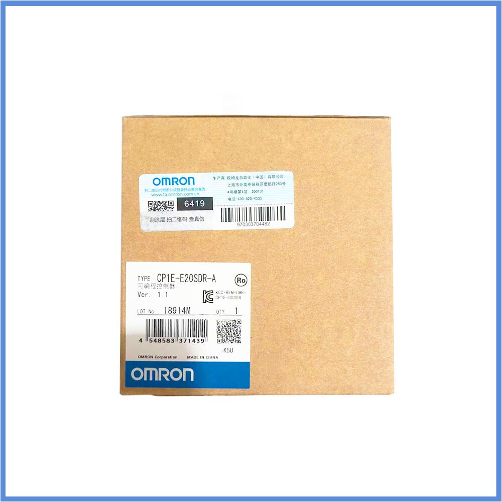 Omron CP1E-E20SDR-A Programmable Controller Module New in box