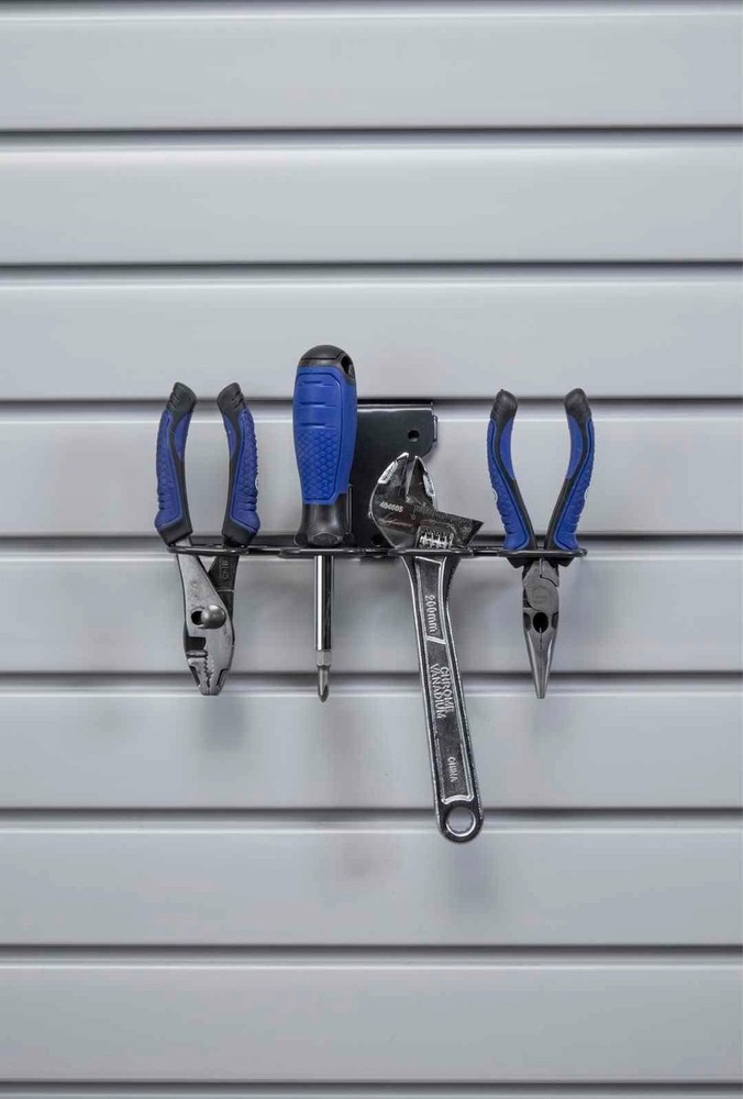 HandiWall Small Tool Rack for Garage Slatwall Panels