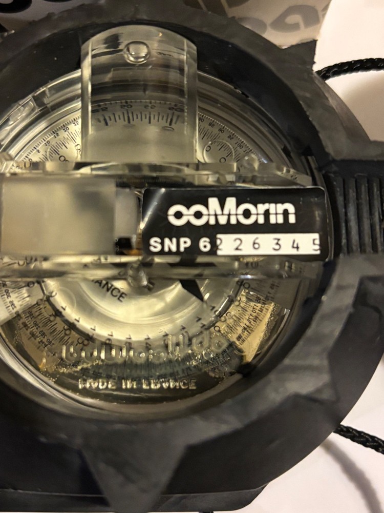 Rare OPTICOMPAS NAUTICAL Navigation Offshore Compass, never used