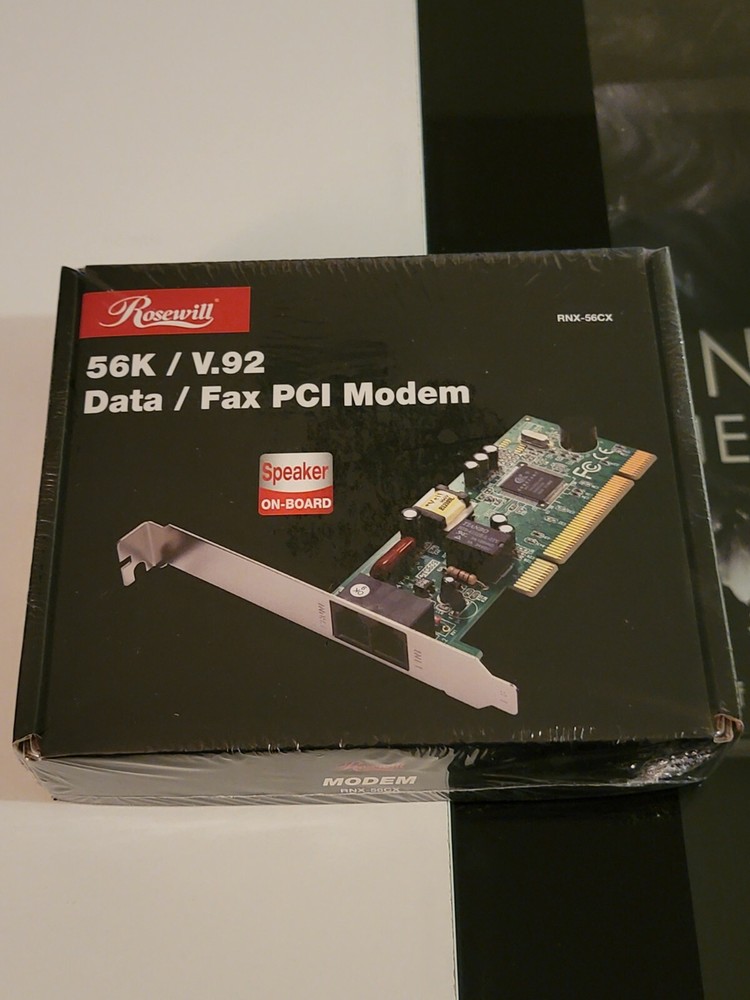 *New* Rosewill RNX-56CX 56K V.92 Software-Based Data/Fax PCI Modem Adapter Card