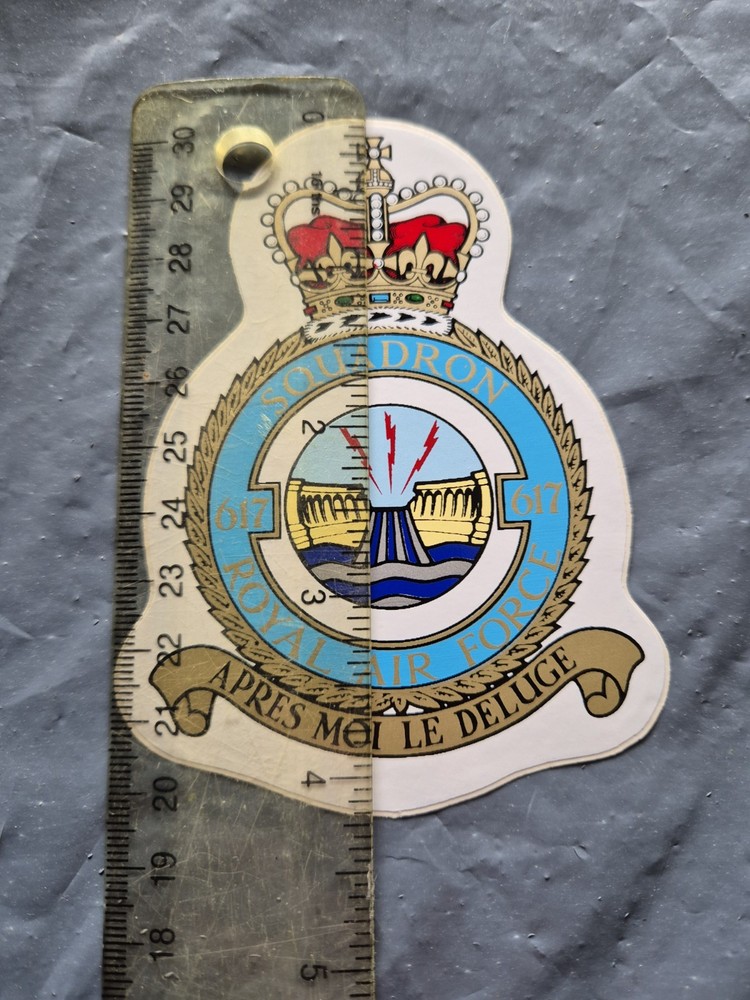 Royal Air Force 617 Squadron crest Sticker