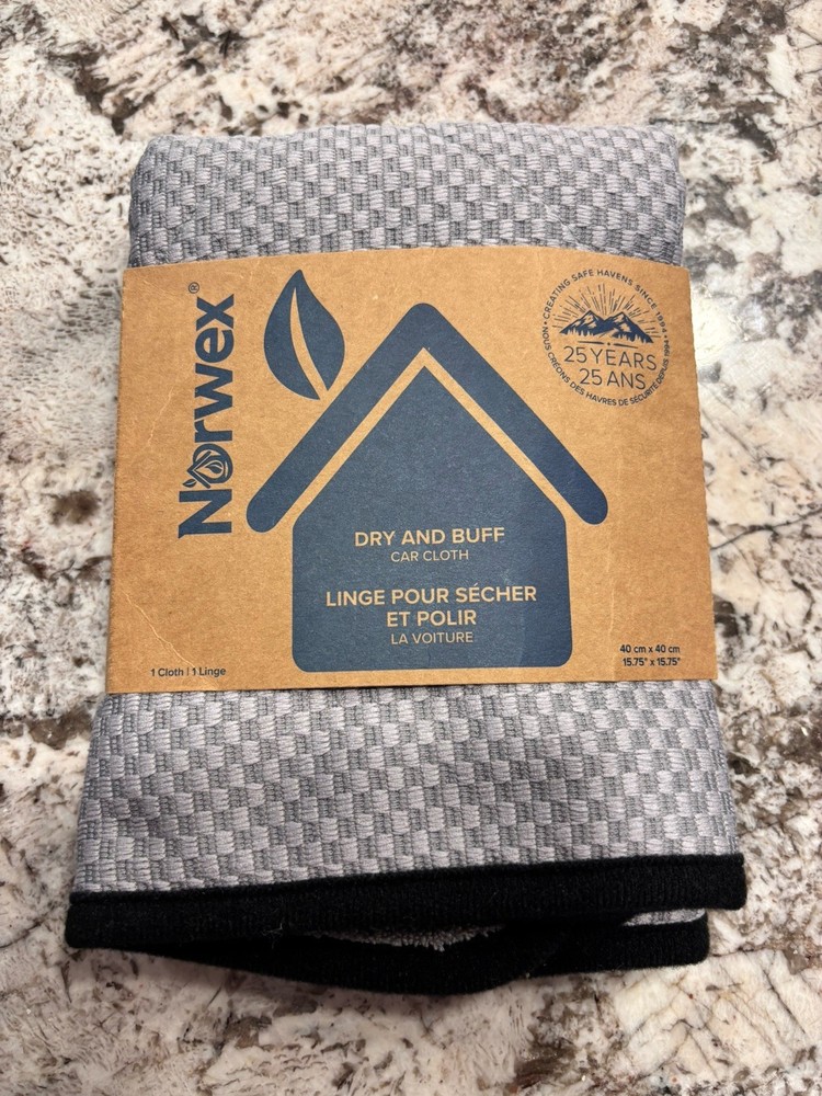 Norwex Dry & Buff Car Cloth - NEW