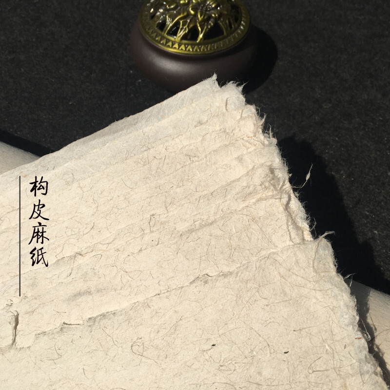 Chinese Handmade Antique Mulberry Hemp Paper Rice Paper Calligraphy Painting