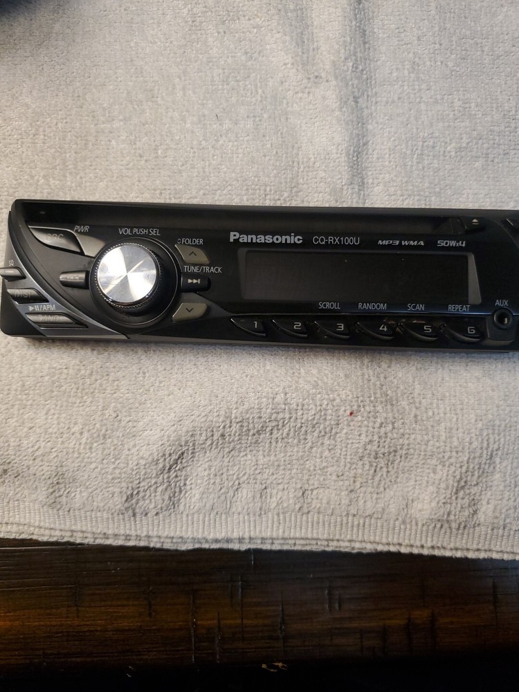PANASONIC CQ-RX100U   FACEPLATE Only