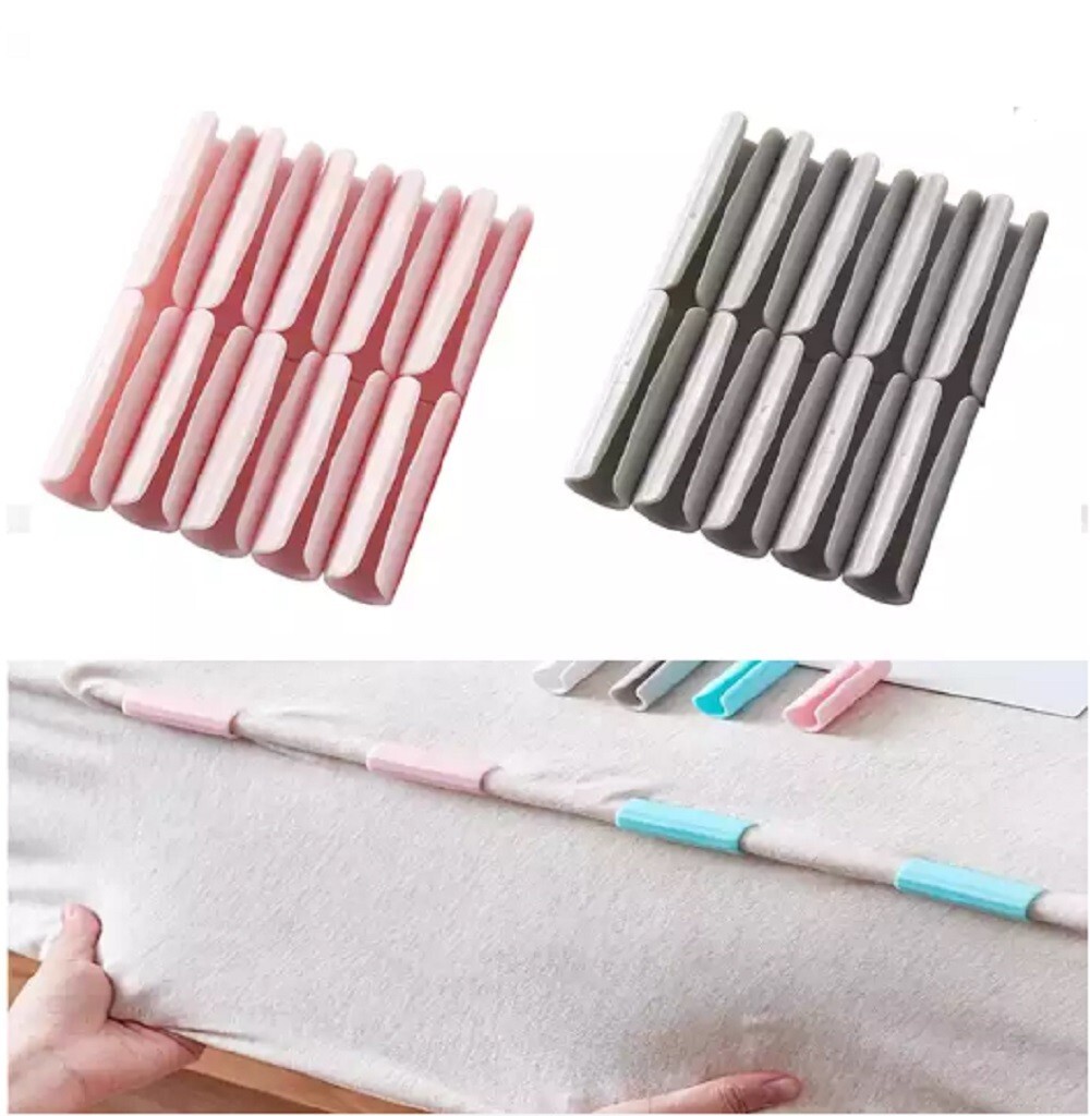 24 Pack Bed Sheet Holder Clips Plastic Grippers Fasteners Keep Sheets Tight Snug