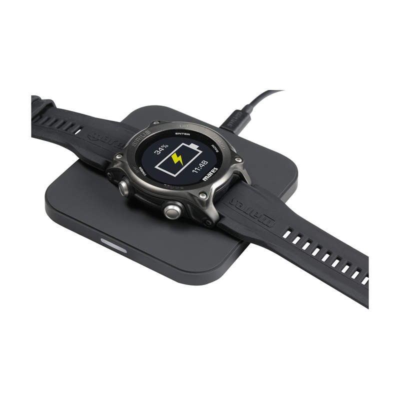 Mares Dive Computer Sirius Black/Black - Wrist Dive Computer(414145BKBK)