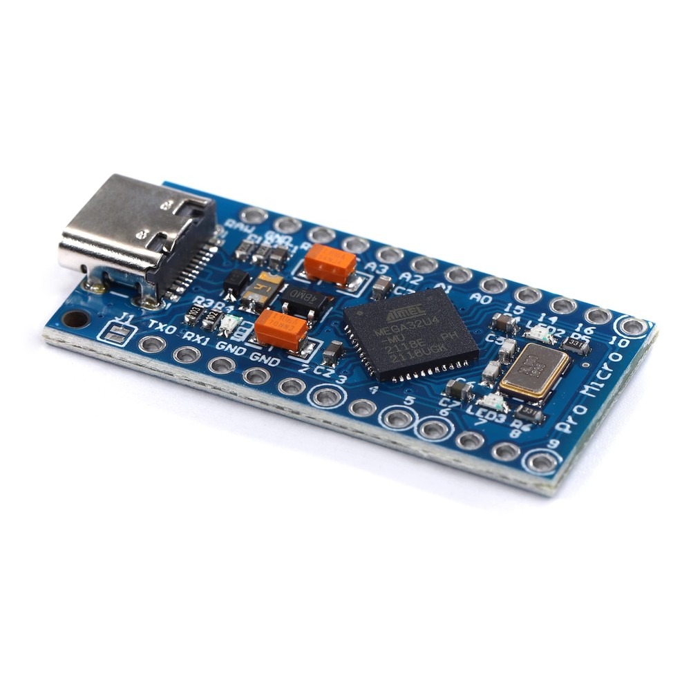 3PCS Type-C Pro Micro Atmega32U4 Module Board 5V 16MHz Micro USB DIY