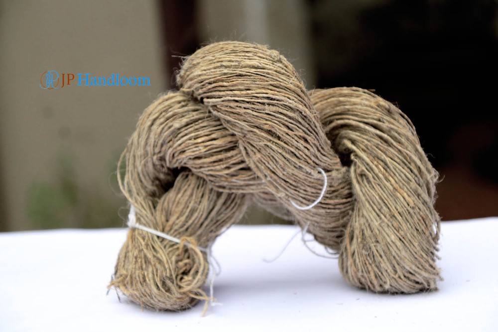 Organic 100% Nettle Handspun Yarn 100 Grams