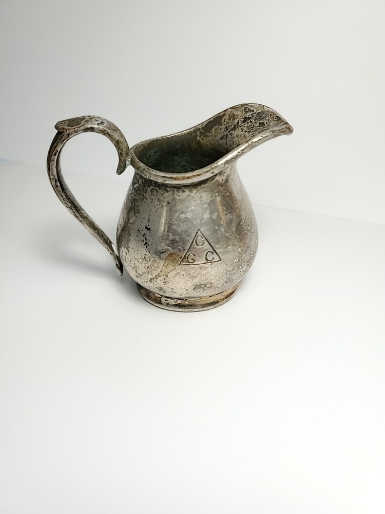 tiny antique Silver Pitcher Embassy S. Gladwin Sheffieled C G C