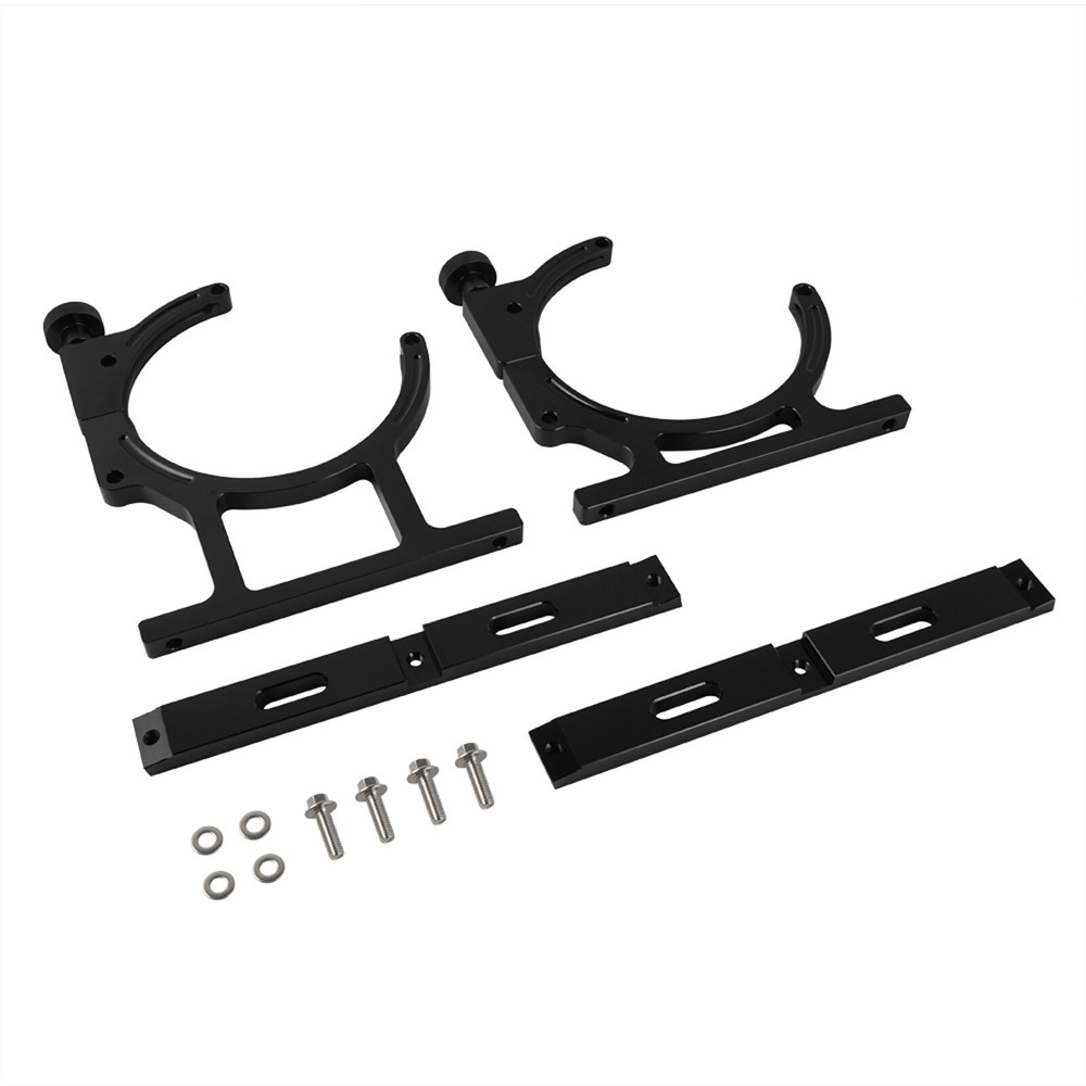 7" 10 lbs Aluminum Single Bottle Holder Bracket Nitrous Oxide Bottle Bracket Kit