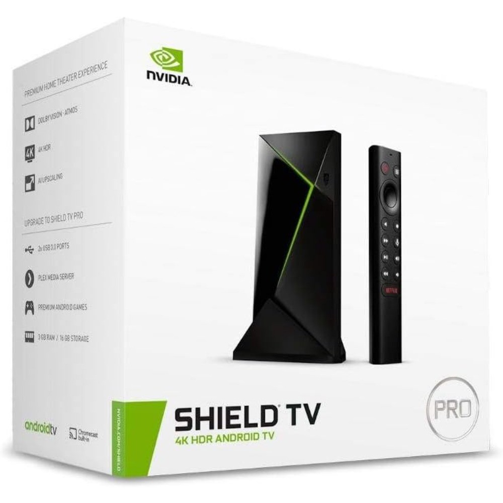 NVIDIA Shield Android TV Pro | 4K HDR Streaming Media Player High Performance