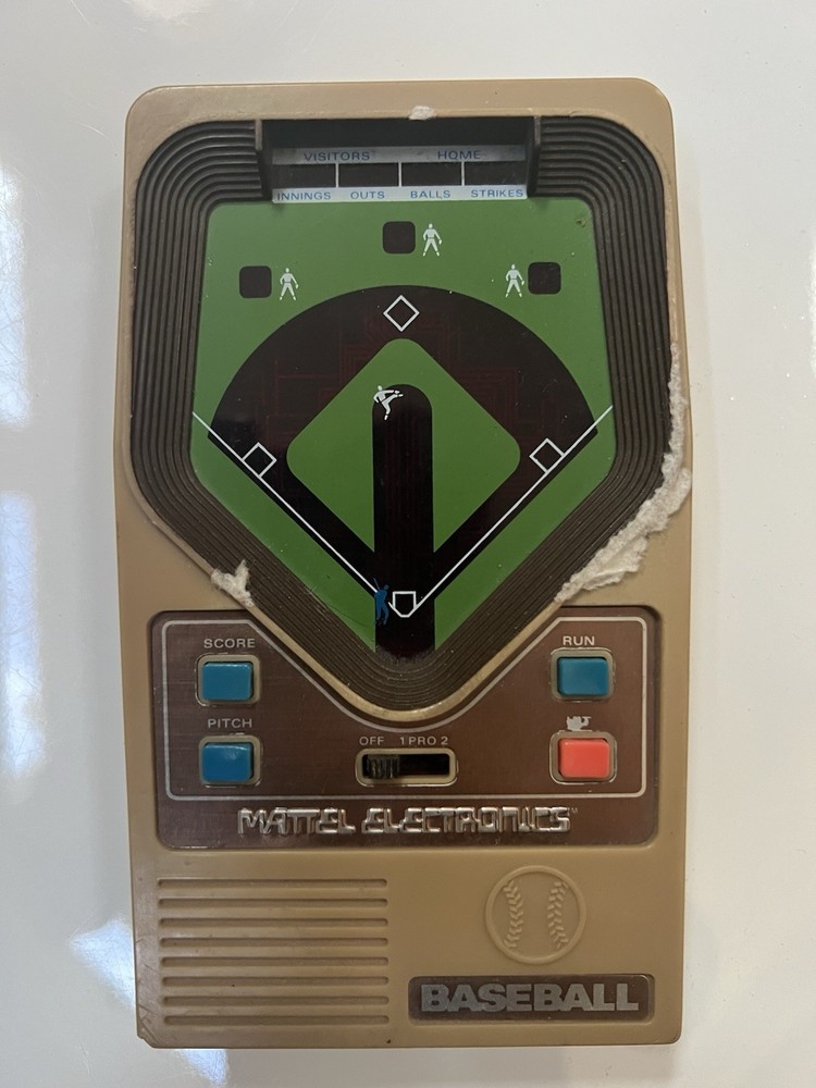 Vintage Mattel Electronics Baseball-  Working Condition