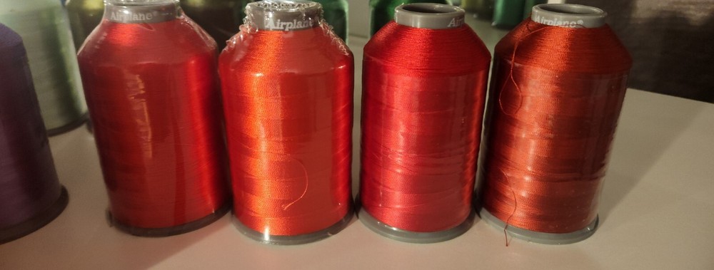 38 Spools Airplane Rayon Sewing&Embroidery Machine Thread 5000M Each