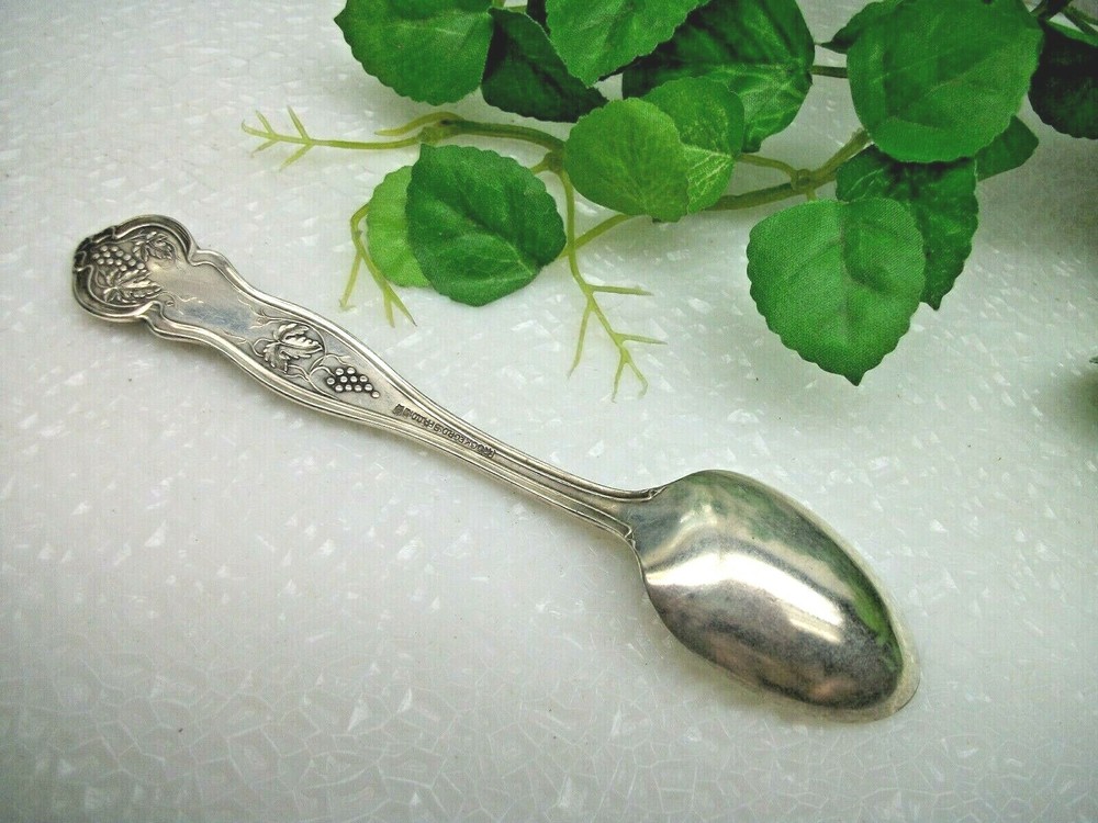 Oneida Rockford Silver VINEYARD non variation Silverplate 5 'O Clock Teaspoon