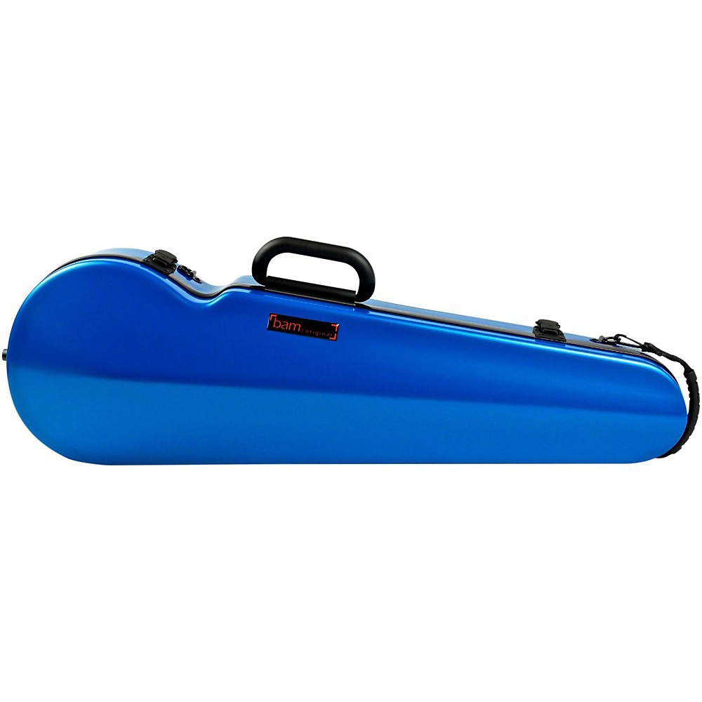 Bam High Tech Contoured Violin Case Azure Blue