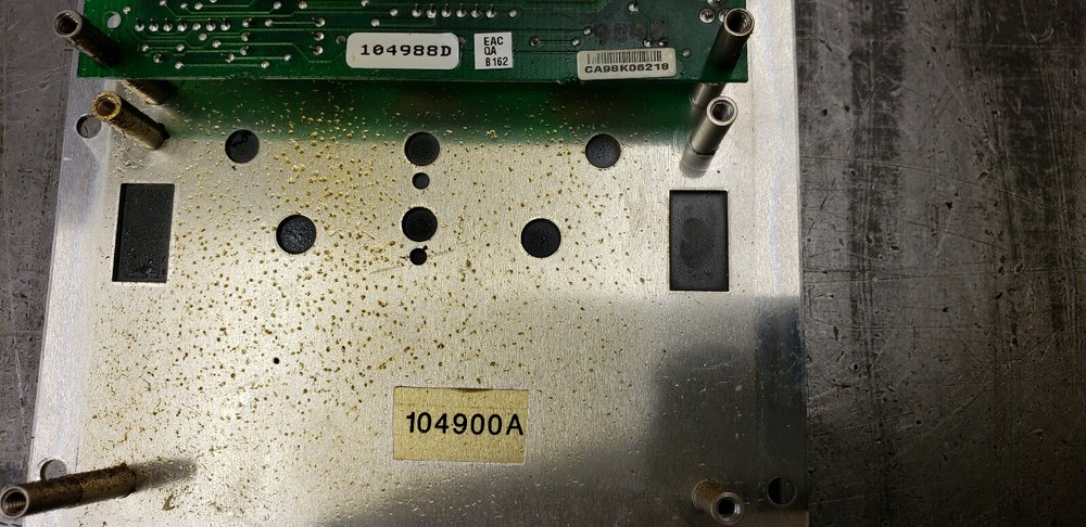 Nordson 104988D 104900A Microset Multiscan Controller, 3500 Hot Melt shelf q1