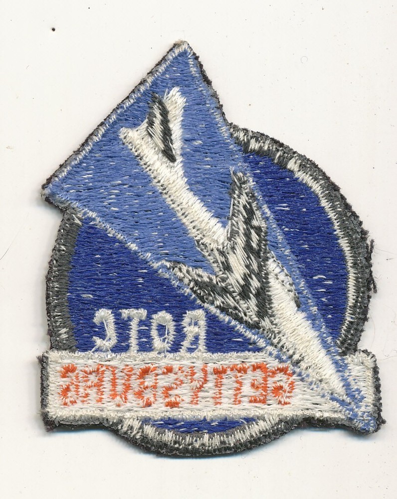 ROTC Gettysburg patch vintage cut edge aircraft