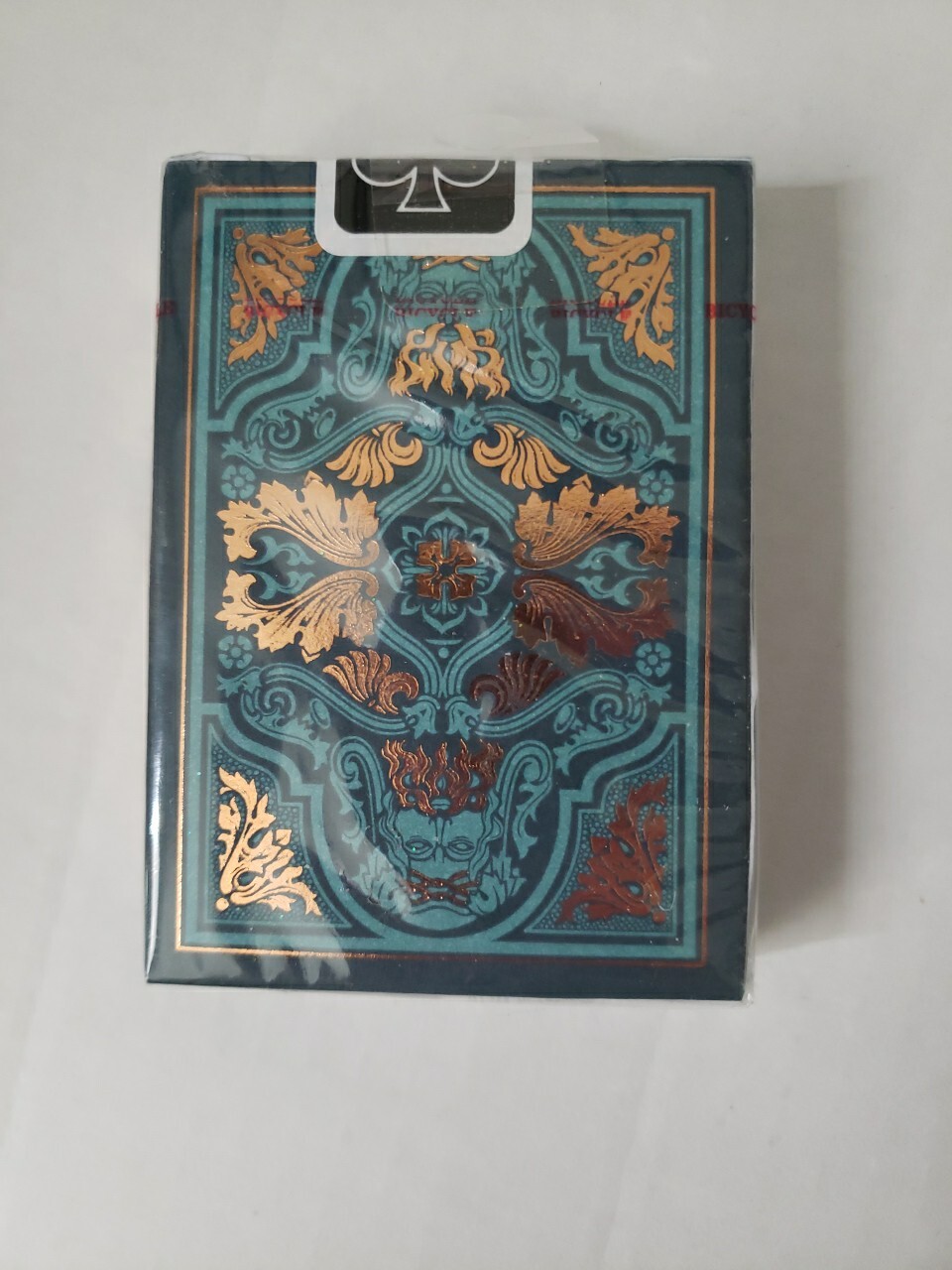 BICYCLE PLAYING CARDS SEA KING DECK PREMIUM FOIL EMBOSSED TUCK CASE
