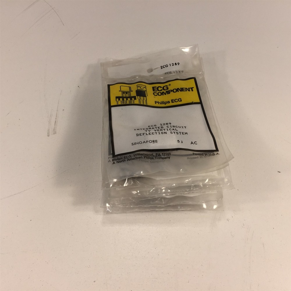 (1) NTE ECG NTE1289 Integrated Circuit TV Vertical Deflection System
