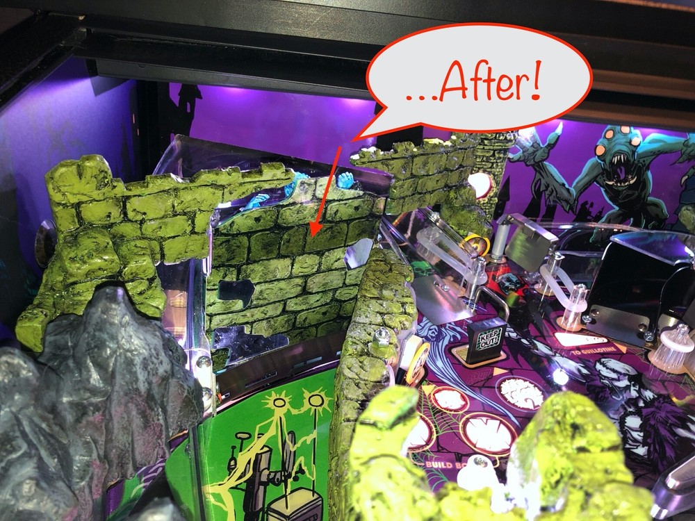 Alice Cooper's Nightmare Castle Pinball Mod Castle Wall Mod