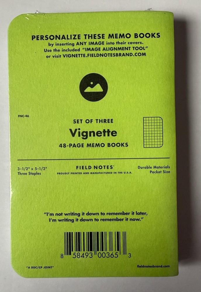 Field Notes "Vingnette" SPRING 2020 FNC-46 Graph Paper