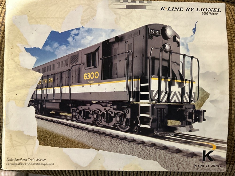 2009 K-Line by Lionel Catalog Vol I, VG+ Condition