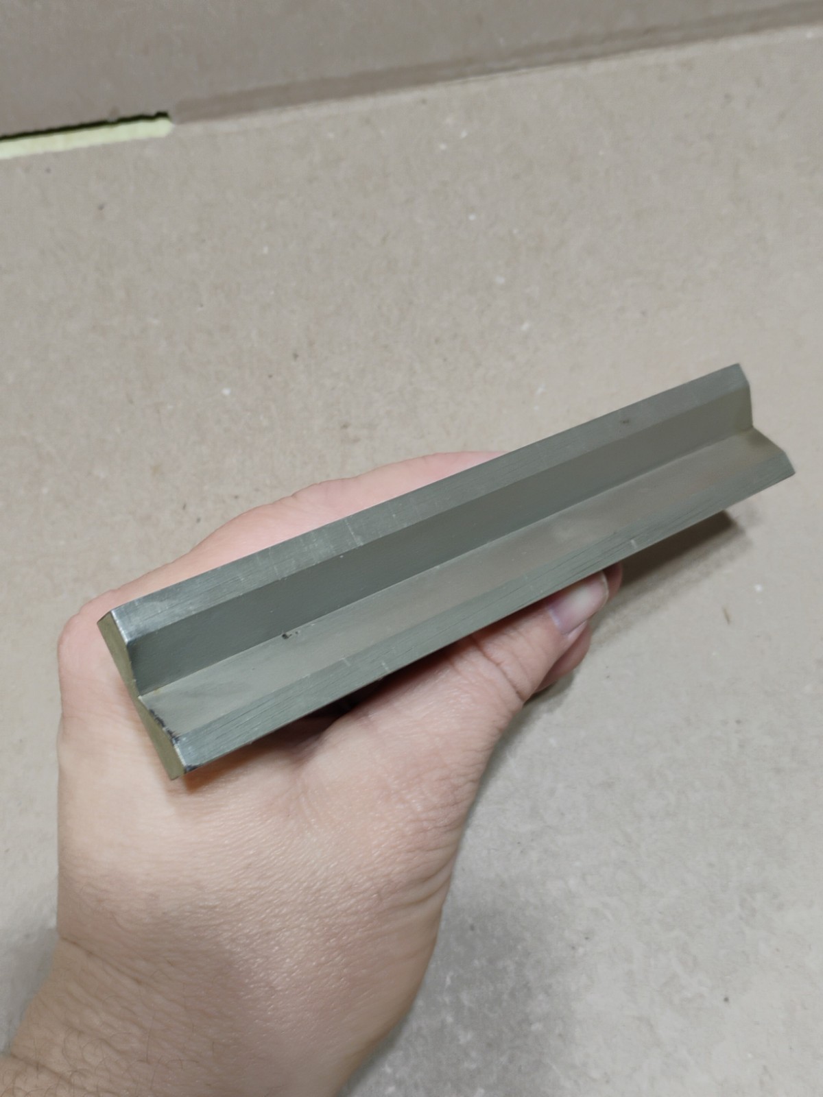 Vintage Stanley USA 6" No. 34 Machinist Level V Bottom - Nice