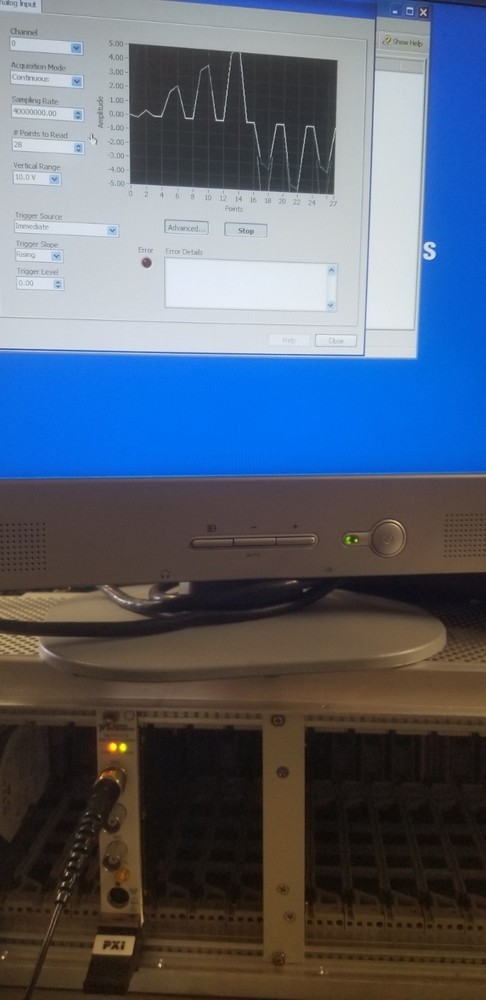 National Instruments PXI-6221 Multifunction DAQ I/O Module Tested!