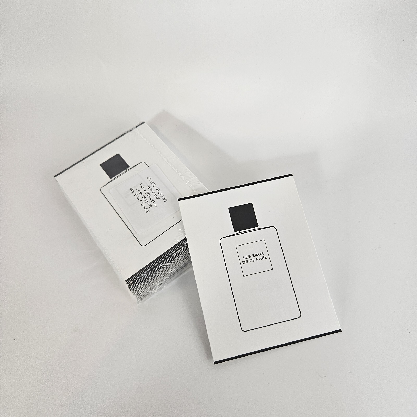 Chanel Perfume Paper Blotter Cards Les Eaux De Chanel Pack Of 50
