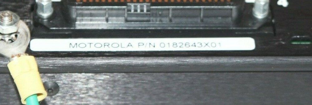 Motorola 0182643X01 Central Electronics Bank Interface Cardcage