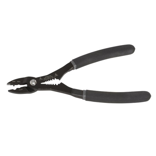 Lisle 68250 14-24 Gauge Compact Multi Function Wire Stripper, Strips and Cuts,