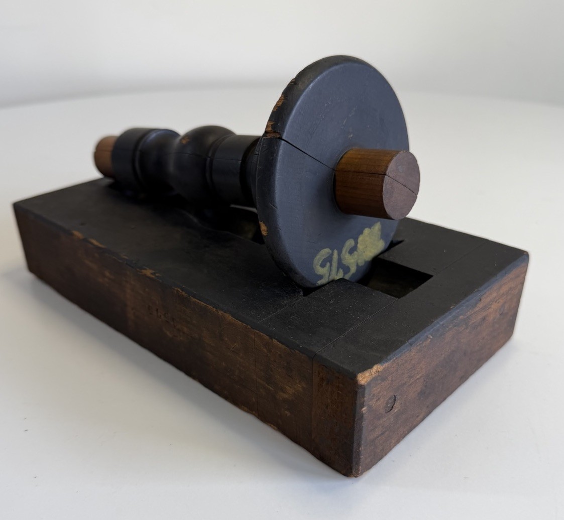 Antique Architectural Salvage Wood Industrial Foundry Pattern 1575 Steampunk