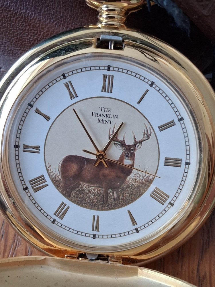quartz pocket watch - franklin mint