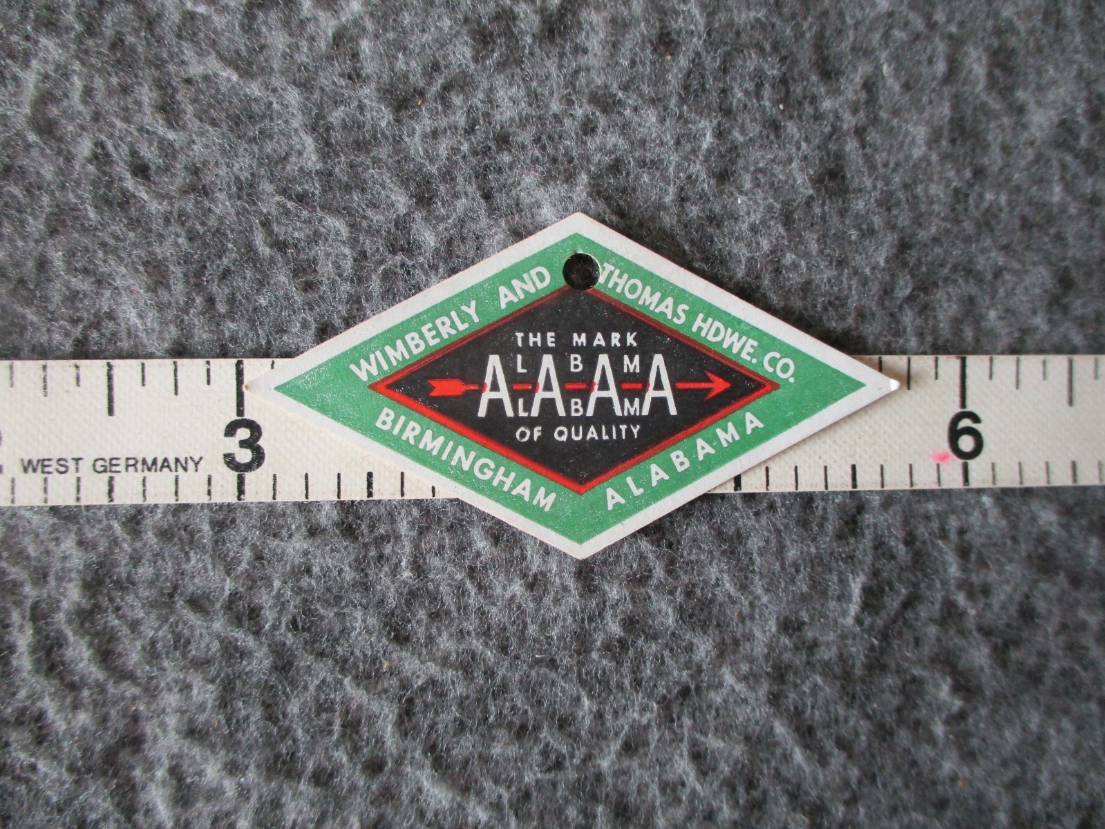 VTG WIMBERLY & THOMAS HARDWARE CO BIRMINGHAM ALABAMA PAPER PRICE TAGS - LOT 100+