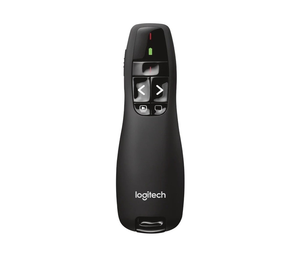Logitech R-400 Presenter Remote Control Original Clicker Classroom Presentation