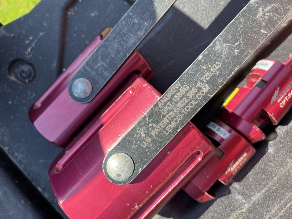 ANDREW cable preparation stripper tool in good condition Tools 6pc Lot