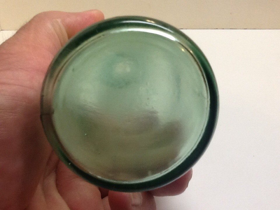 Antique Aqua Harris Bluing Bottle.