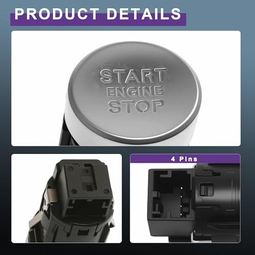 Start Stop/Engine Switch Button 8K0905217 8K0 905 217 A Replacement 8K0905217A