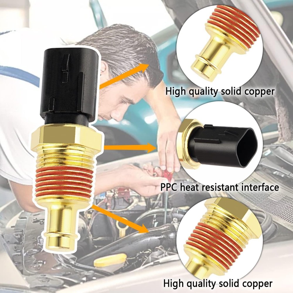 Durable Engine Coolant Temperature Sensor for Chrysler, Dodge & Ram Vehicles