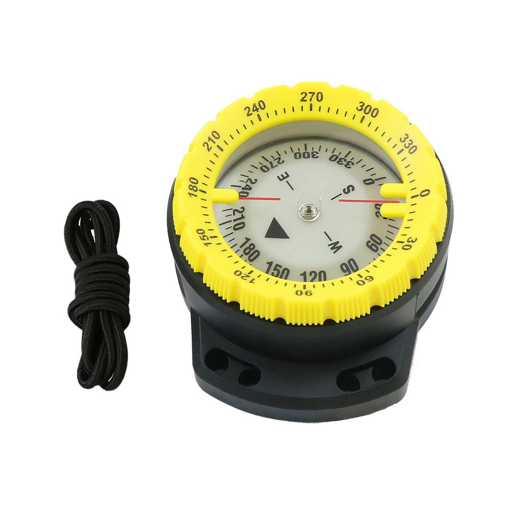 50M Underwater Diving Compass Luminous Dive Wrist Compass Waterproof BOTN