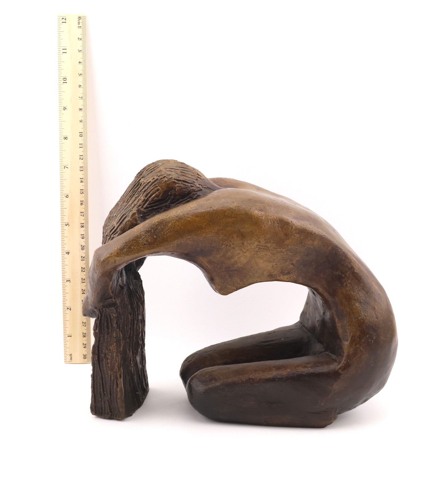 Joseph Chalef MCM Bronze Nude Sculpture Guyot Foundry