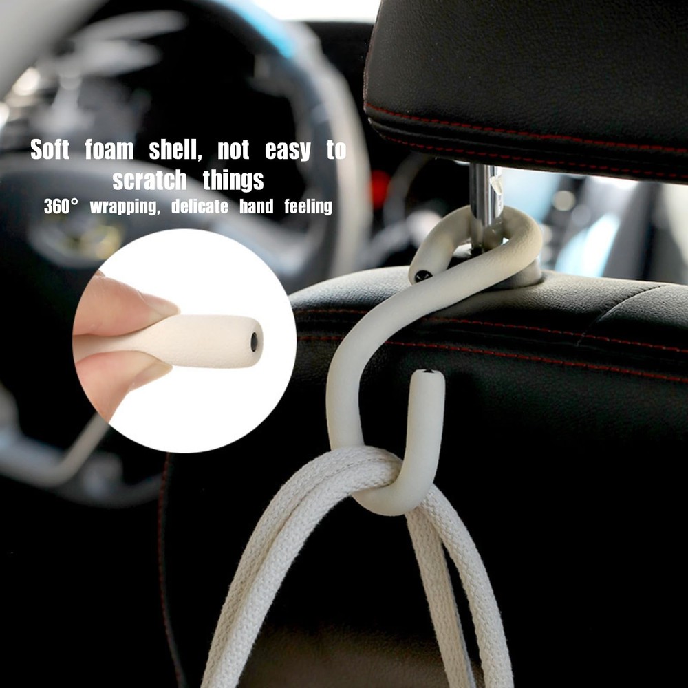 2 Pcs Multi-Function Utility Hooks for Hanging, Bendable Hanging Hooks for St...