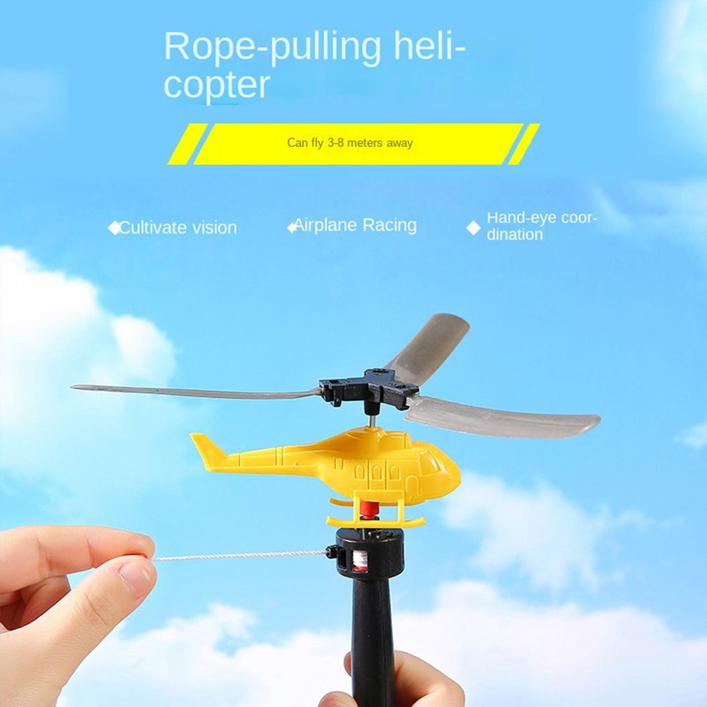 1PC Helicopter Toy Helicopter Airplane Motor Development Playing Gadgets RANDOM