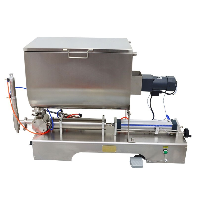 TECHTONGDA® 100-1000ml Paste Filling Machine W/Mixing Function 5-15 cycle/min