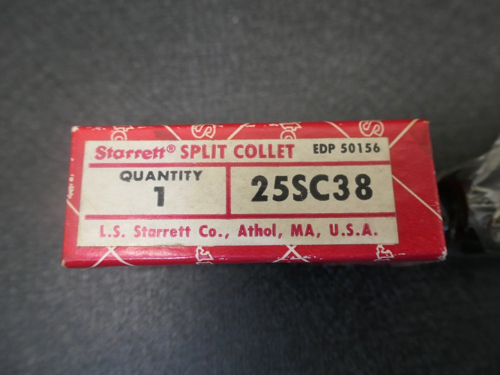 STARRETT 25SC38 SPLIT COLLET