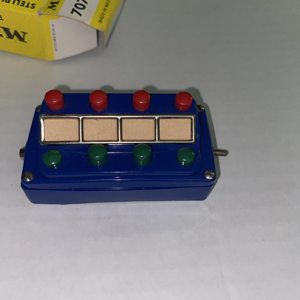 Vintage Marklin 7072 Control Panel, in box with Instructions, 12427