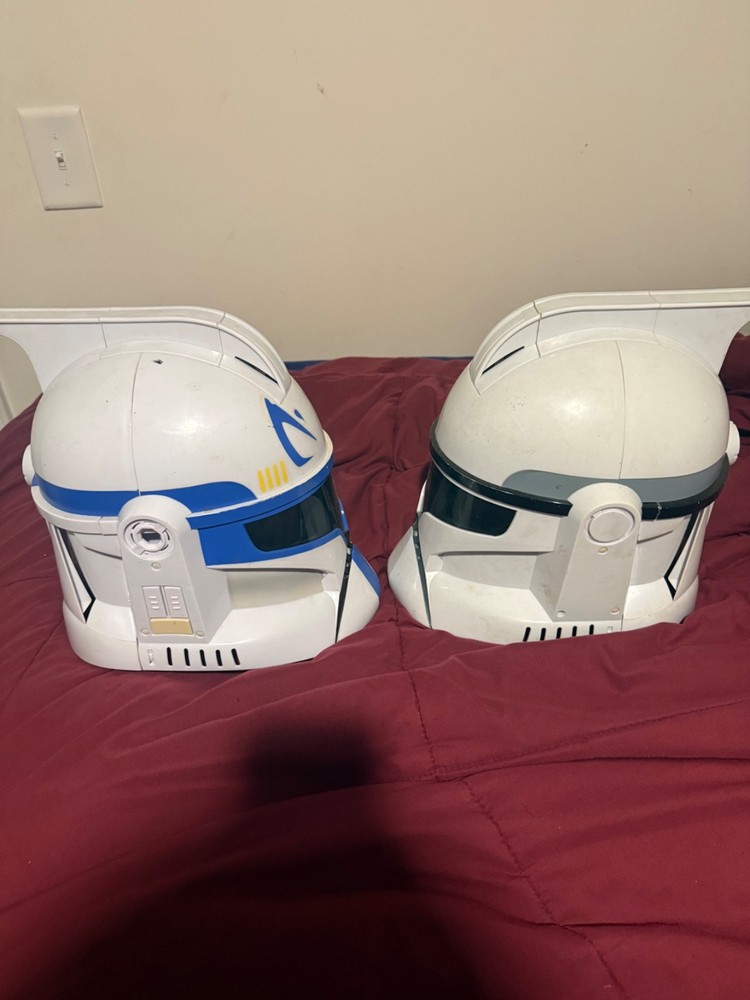 Hasbro Voice Changer helmets, Rex and Clone Trooper