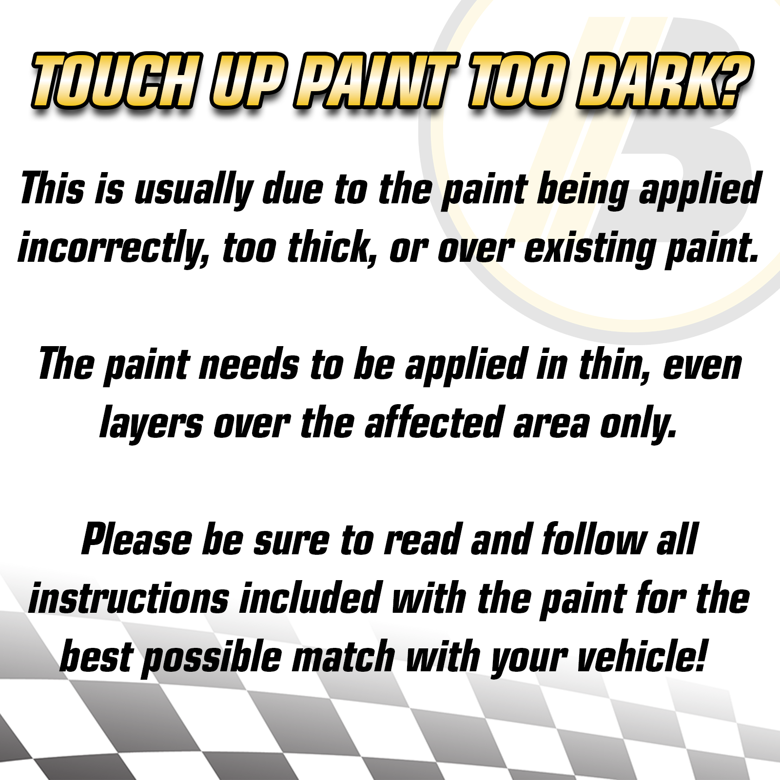 Pick Your Color- Touch up Paint Kit w/Brush for Chevy GMC Pontiac Buick Cadillac